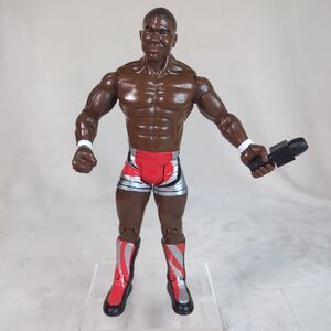 Shelton Benjamin WWE Ruthless Aggression Pay Per View Series 4 w/Mic 2004 Jakks